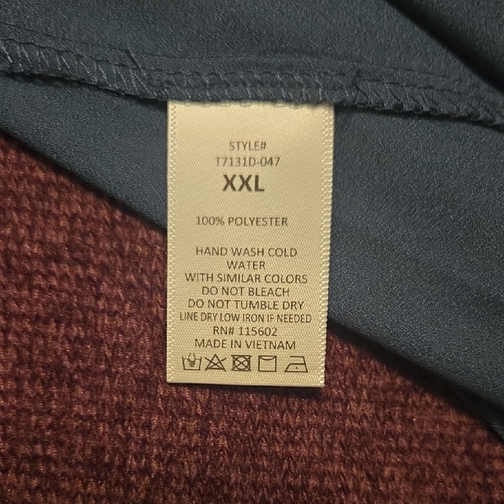 Lush Blue Garment XXL